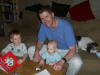 Daddy and two of his boys (and Data, too)